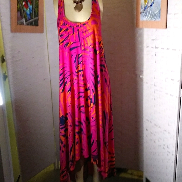 Tropical Print Honolulu Dress - Picture 1 of 10